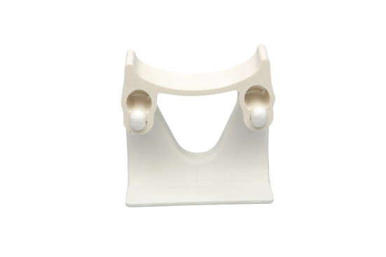 Крепление для планки FBK (Ø22 – 32 мм, белый)