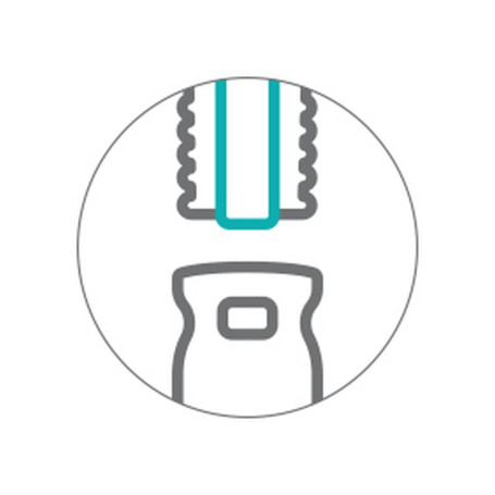 Сгон для окон TTS (25см, фиксир, нерж, резинка)