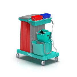 Тележка TTS Magic Line 130B6 (28л, 2х4л, отжим TEC, держ. мешка 120л)