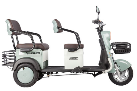 Трицикл электрический Rutrike Gelbert Beta (48/60V, 800W, бежевый)