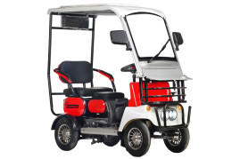 Трицикл электрический Rutrike Лич (красный)