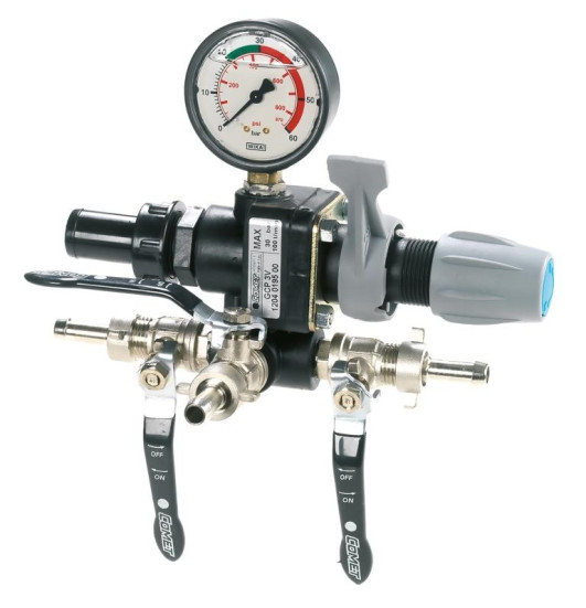 Узел управления Comet GCP 3V (40бар, 100л/мин, с манометром)