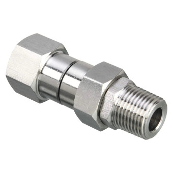 Переходник вращающийся М22х1.5ш-1/4г (нерж) TOR