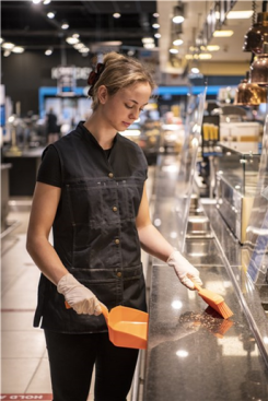 Щетка ручная Vikan (330 мм, оранжевый)