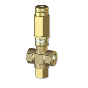 Клапан предохранительный PA VS350 (350бар, 25л/мин, 3/8&quot;г-3/8&quot;г, By-pass 3/8&quot;г)