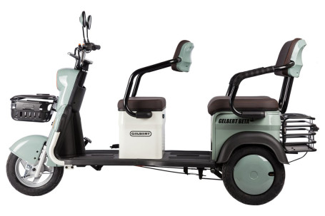 Трицикл электрический Rutrike Gelbert Beta (48/60V, 800W, черный)