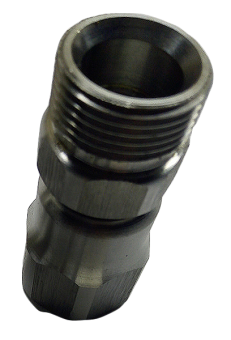 Переходник М22х1.5ш-М22х1.5г (нерж, вращ) RC