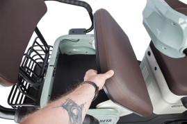 Трицикл электрический Rutrike Gelbert Beta (48/60V, 800W, сине-белый)