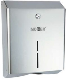 Диспенсер для бумажных полотенец Nofer 04010.S (матовый)
