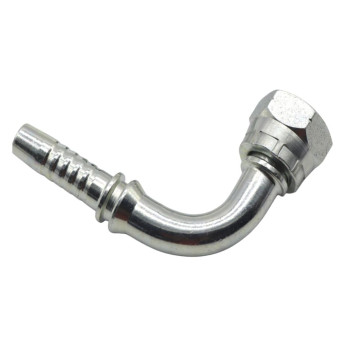 Фитинг высокого давления BSP (DN25, 1&quot;г, 90гр, оцинк) Robin