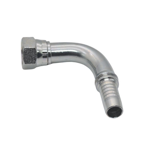 Фитинг высокого давления JIC (DN10, 7/8г, 90гр, оцинк) Robin