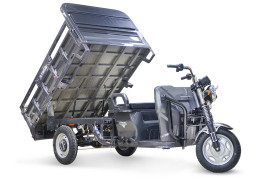 Трицикл электрический Rutrike D4 NEXT II 60V1500W (синий)