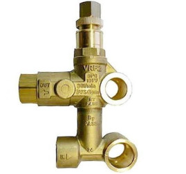 Регулятор давления Portotecnica  VRF2 (220бар, 30л/мин, 1/2"г-3/8"г, X:4.5, Y:55)