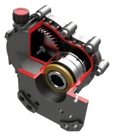 Редуктор для ДВС Tecomec RGB24 (17кВт, 28.6/24мм, фланец 89мм)
