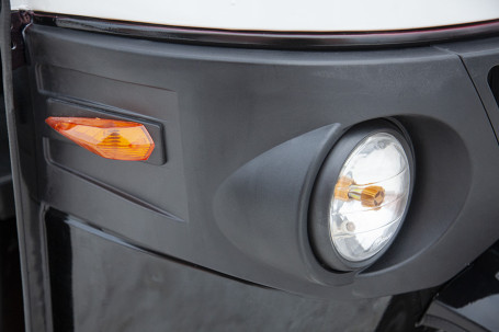 Трицикл электрический Rutrike Рикша NEW 60V1800W (черно-белый)