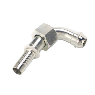 Фитинг высокого давления DK (DN12, М27х1.5г, 90гр, оцинк) RC