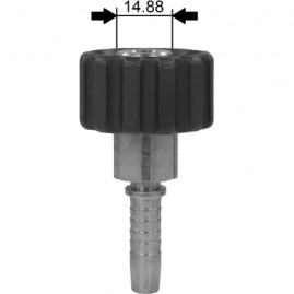 Фитинг высокого давления DKF-W (DN08, М22х1.5г, фитинг D15мм, нерж) R+M