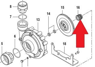 Уплотнение торцевое Comet (для C610)