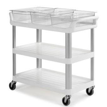 Тележка TTS Shelf 3700W (3 полки, серый)