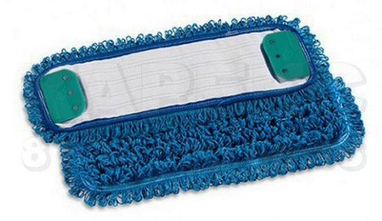 Моп с держателями TTS Microriccio (40х13см, микрофибра, синий)