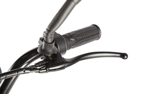 Электровелосипед GREEN CITY e-ALFA LUX (темно-серый)