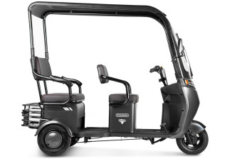 Трицикл электрический Rutrike Gelbert Bos (48/60V, 800W, черный)