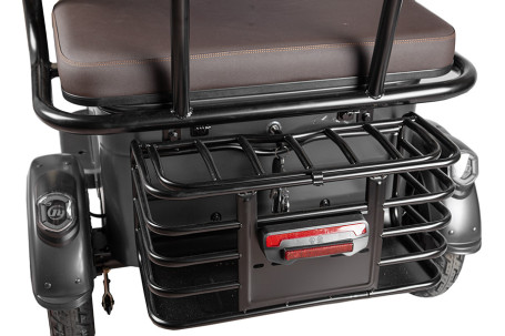 Трицикл электрический Rutrike Gelbert Bos (48/60V, 800W, черный)