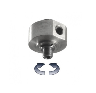 Переходник поворотный Mecline (90°, 280бар, 1/4ш-3/8г, EPDM)