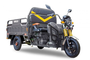 Трицикл электрический Rutrike Дукат 1500 60V1000W (темно-серый)