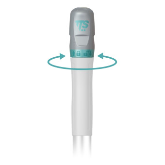 Комплект TTS KIT Blick INFINITY (тел. ручка, рамка 38,5х9,5см, шарнир)