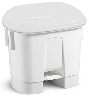 Контейнер TTS (педаль. разделитель для 2-х мешков, белый/белый)