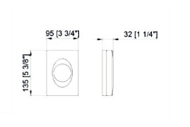 Диспенсер гигиенических пакетов Nofer (пластик, черный)