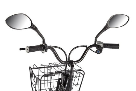 Электровелосипед GREEN CITY e-ALFA LUX (сине-серый матовый)