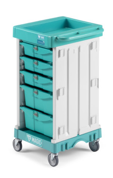 Тележка TTS Mini Magic 400B (5 выдвижных ящика)