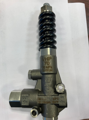 Регулятор давления Mecline VHP70 EASY START (700бар, 80л/мин, 1/2г-г, By-pass 1/2г, нерж)