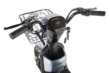 Электроскутер INTRO STRAIT (черно-белый)