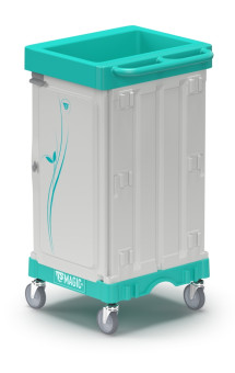 Тележка TTS Mini Magic 400S (дверь, 5 выдвижных ящика)