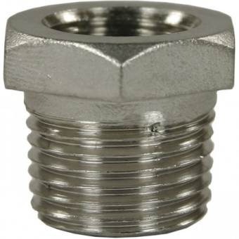 Переходник 1/2&quot;ш-3/8&quot;г (нерж, 500 бар) R+M