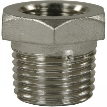 Переходник 1/2&quot;ш-3/8&quot;г (нерж, 500 бар) R+M