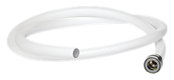 Шланг выпускной Vikan (1.5м, 1/2&quot;, белый)