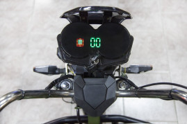 Трицикл электрический Rutrike Вояж-П 1200 60V800W (темно серый, трансформер)