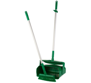 Набор &quot;Щетка с совком&quot; Vikan (350мм, зеленый)