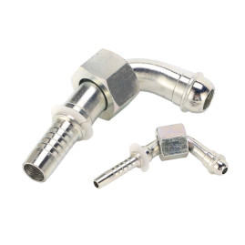 Фитинг высокого давления DK (DN10, М22х1.5г, 90гр, оцинк) RC