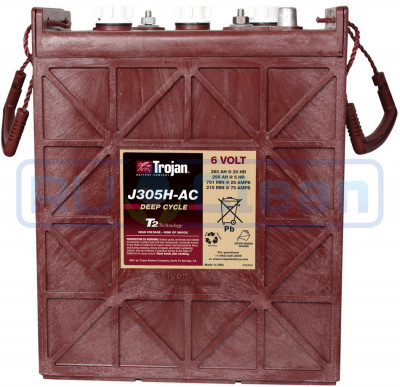 Аккумуляторная батарея Trojan J305H-AC (6В, 295Ач, Acid)