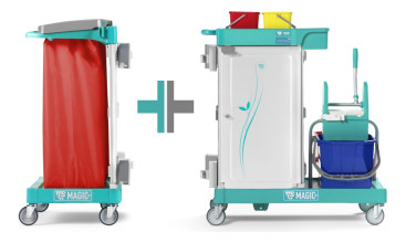 Тележка TTS Magic+R360S (2 соединенные тележки)