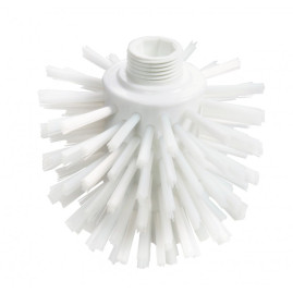 Щетка круглая Haug Bursten (135х120мм, жесткий, белый)