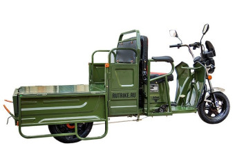 Трицикл электрический Rutrike Вояж-П 1200 60V800W (зеленый, трансформер)