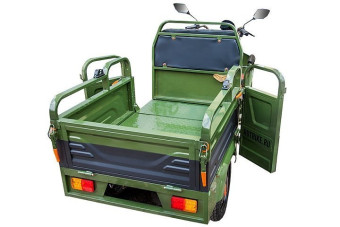 Трицикл электрический Rutrike Вояж-П 1200 60V800W (зеленый, трансформер)