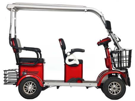 Трицикл электрический Rutrike Gelbert Hara (48/60V, 600W, синий)