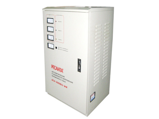Стабилизатор трехфазный Ресанта АСН-30000/3